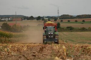 stone harvesting machine agricultural field
