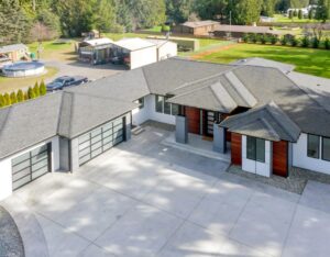modern house exterior