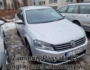 Volkswagen Passat B7 car