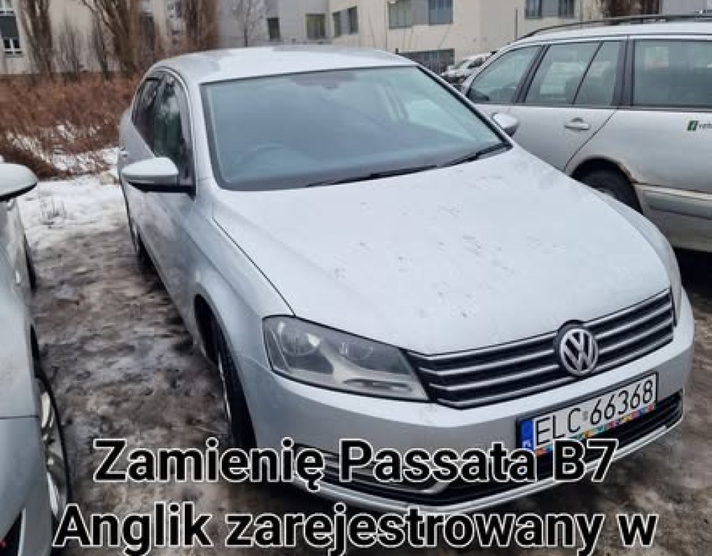 Volkswagen Passat B7 car