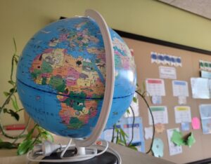 german teacher classroom