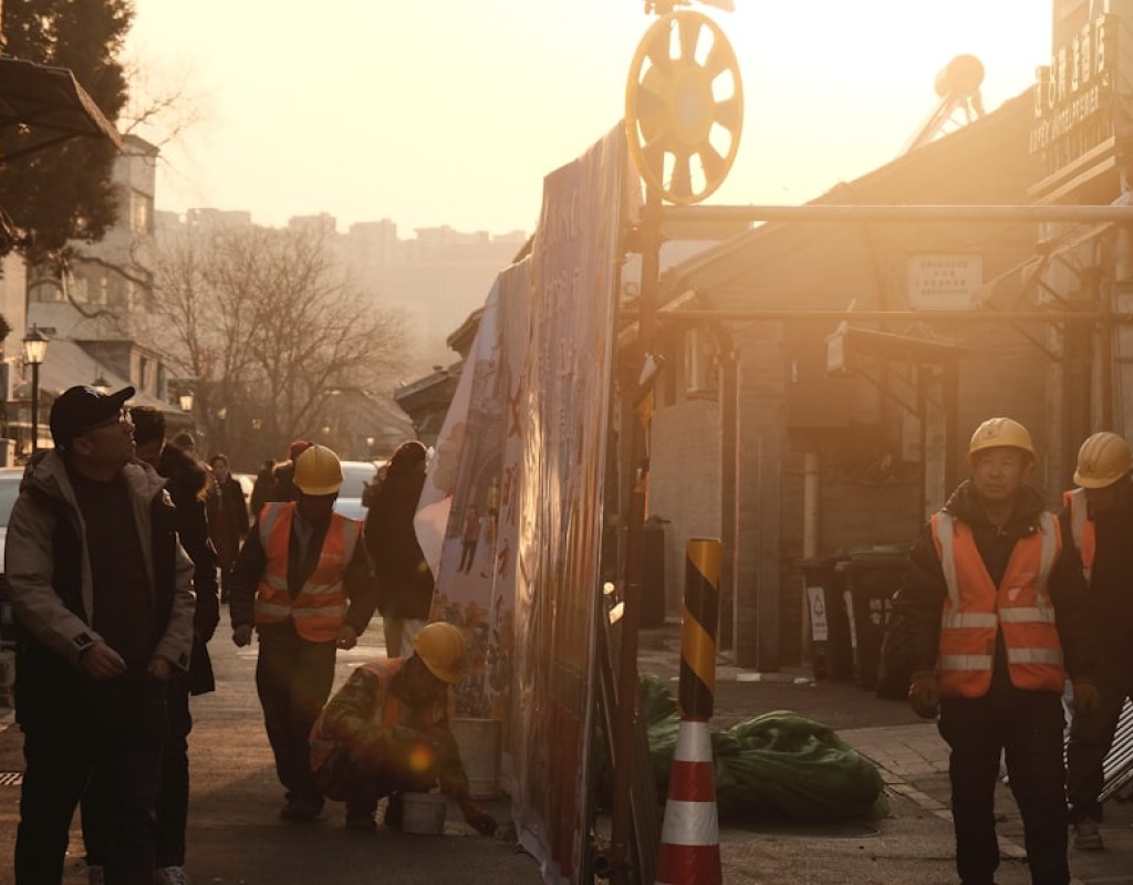 construction worker team