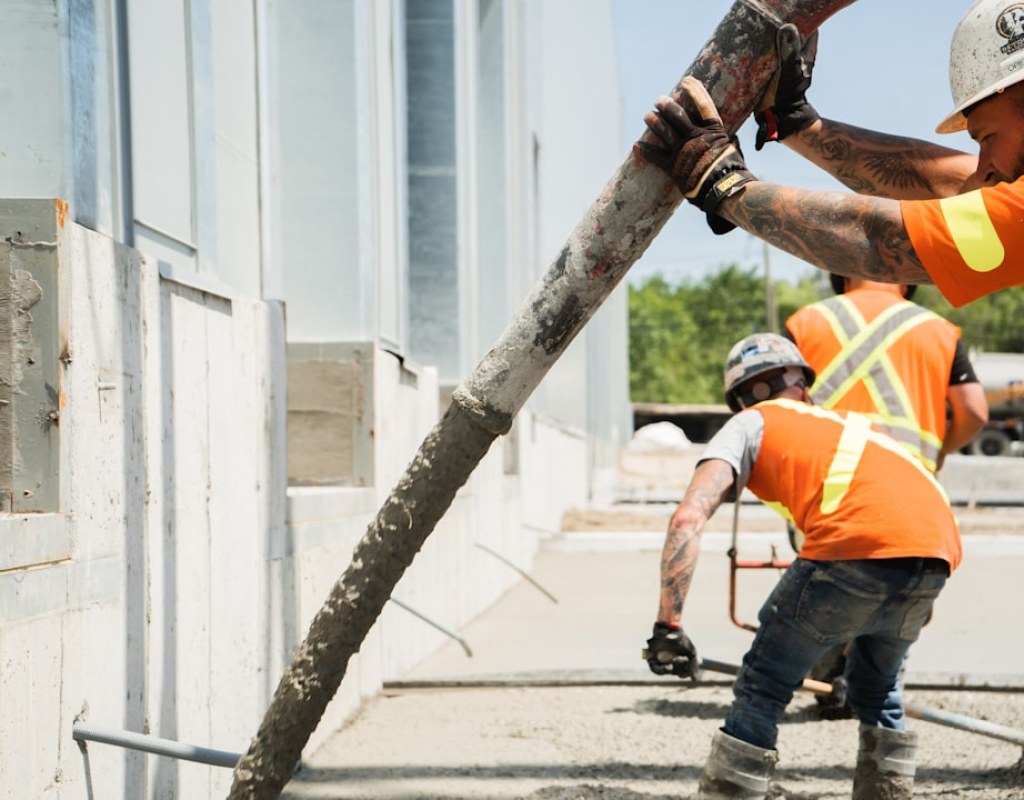 construction worker floor