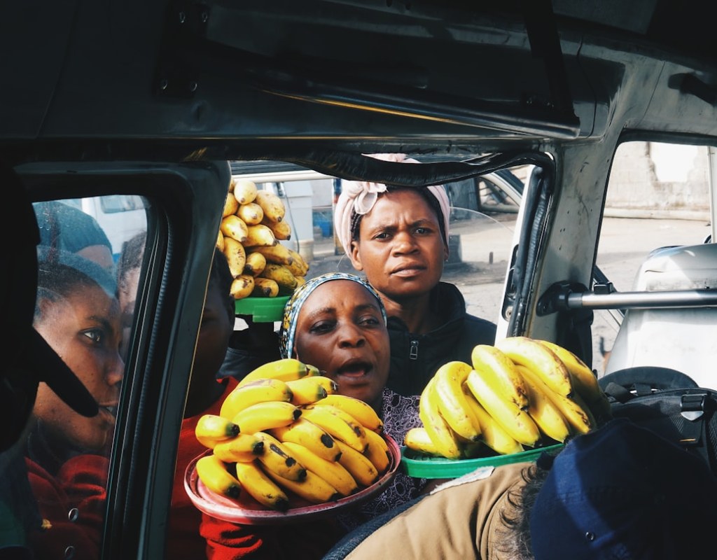 woman working