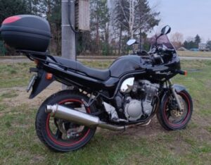 motorcycle side view