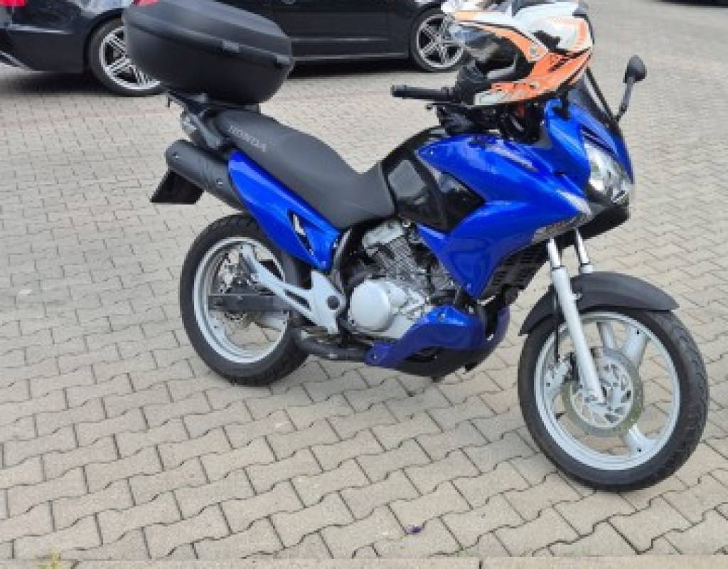 motorcycle side view