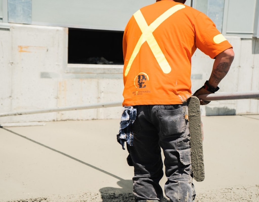 construction worker floor