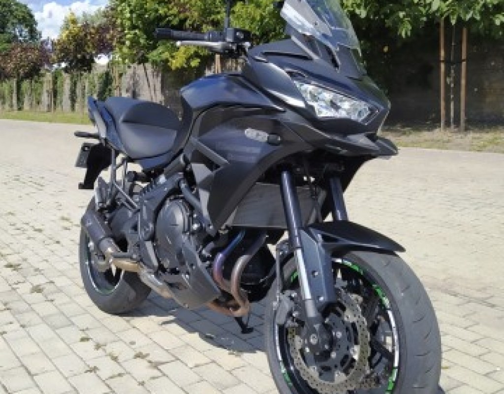 motorcycle side view